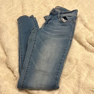 OLD NAVY | rockstar jeans size 0 mid rise